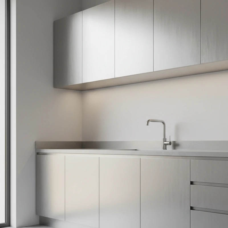 کابینت استیل 304؛ راهنمای کامل انتخاب، مزایا، قیمت و مدل‌ها (ویژه آشپزخانه مدرن و صنعتی)