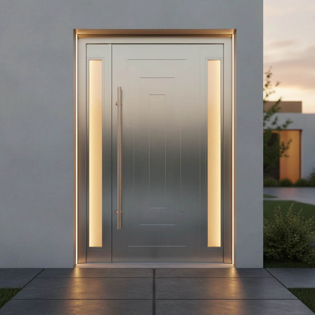 چرا امروزه برای درب ویلا از درب استیل استفاده می‌کنند؟ نگاه تخصصی شرکت پی اس 64