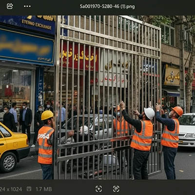 حفاظ بانکی استیل ریلی